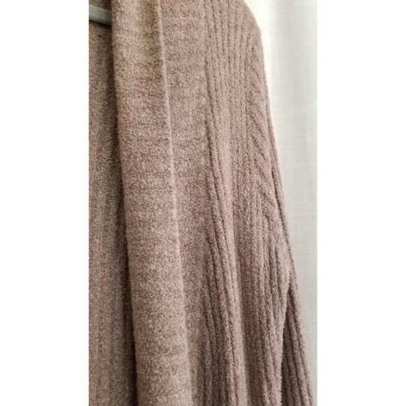 Barefoot Dreams Taupe Driftwood Montecito Cozy Chic Lite Cardigan Size Small - Picture 4 of 7